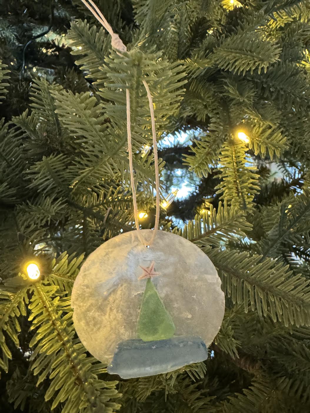 Seaglass Tree Ornament