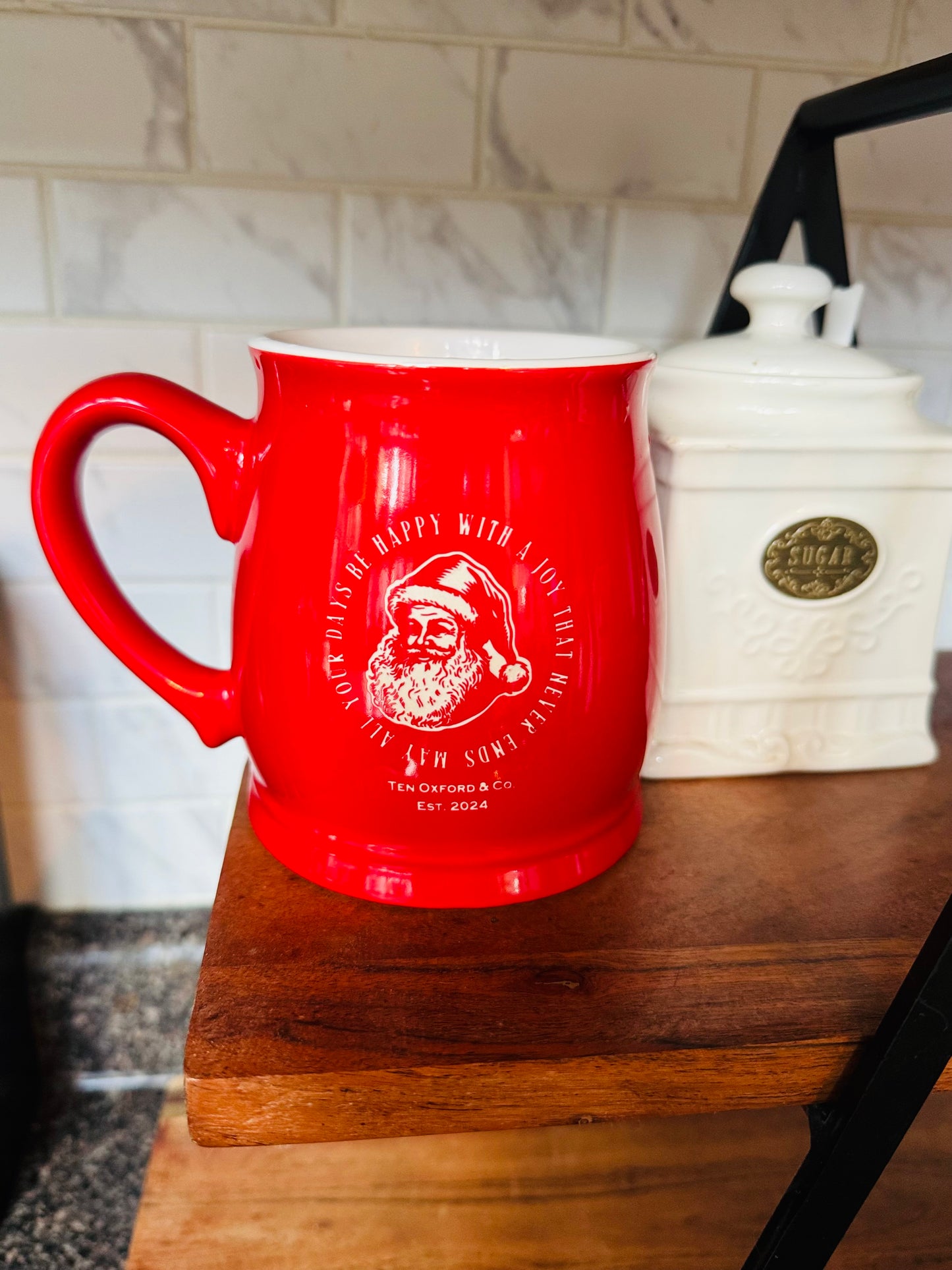 Christmas Eve at Ten Oxford Mug