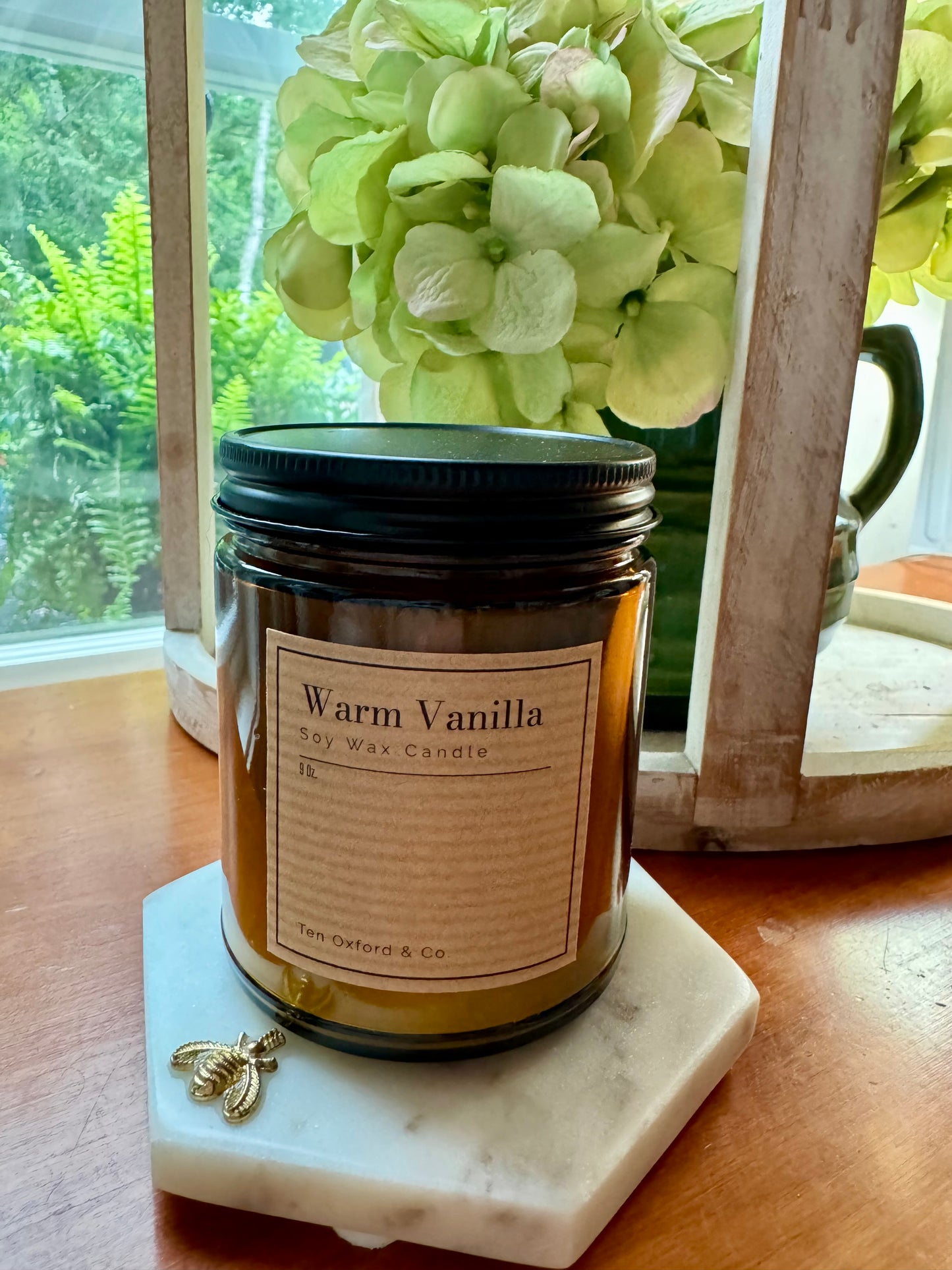 Original Ten Oxford Warm Vanilla Soy Jar Candle