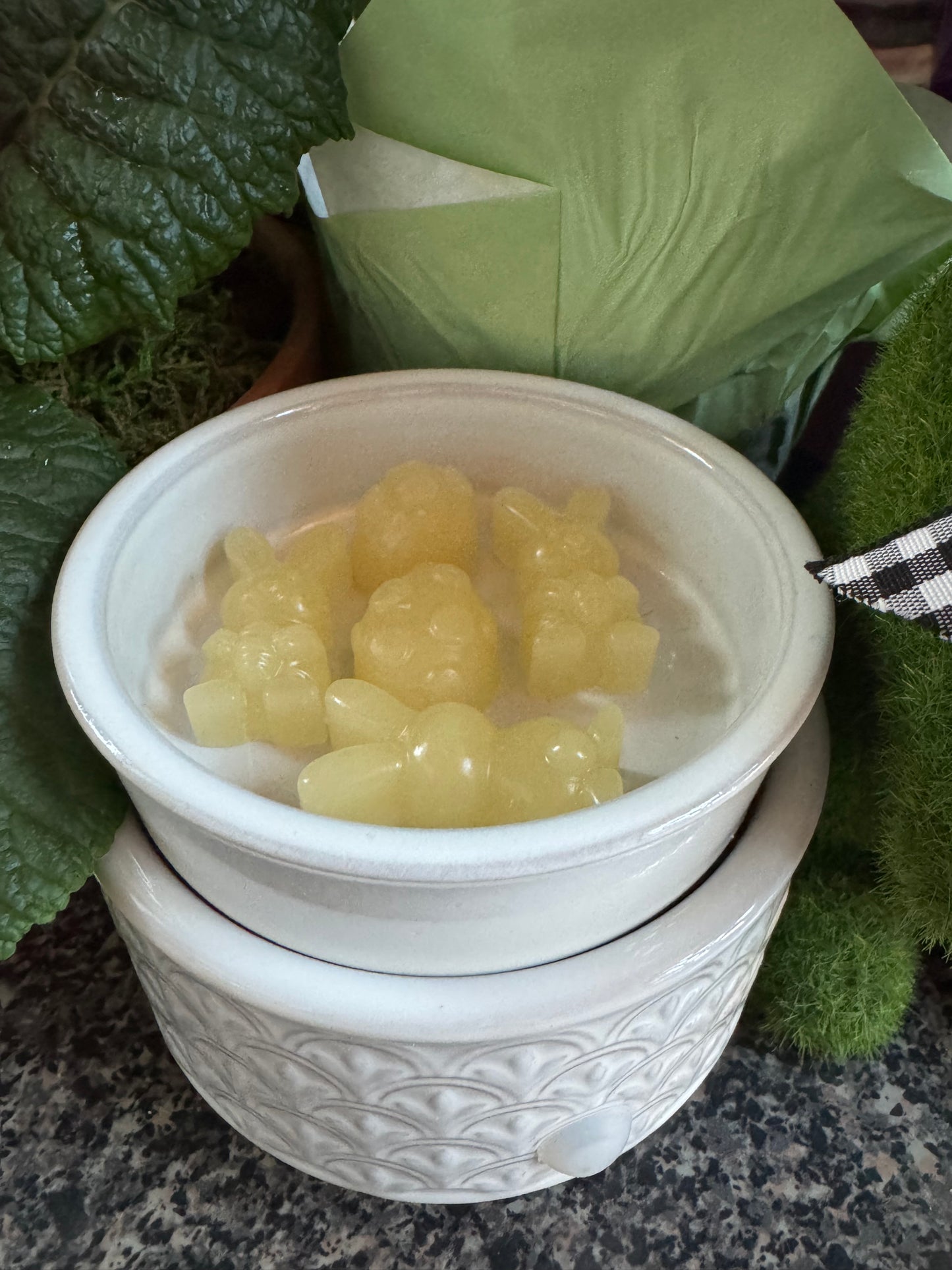Bunny Hops Beeswax Melts in Seabreeze