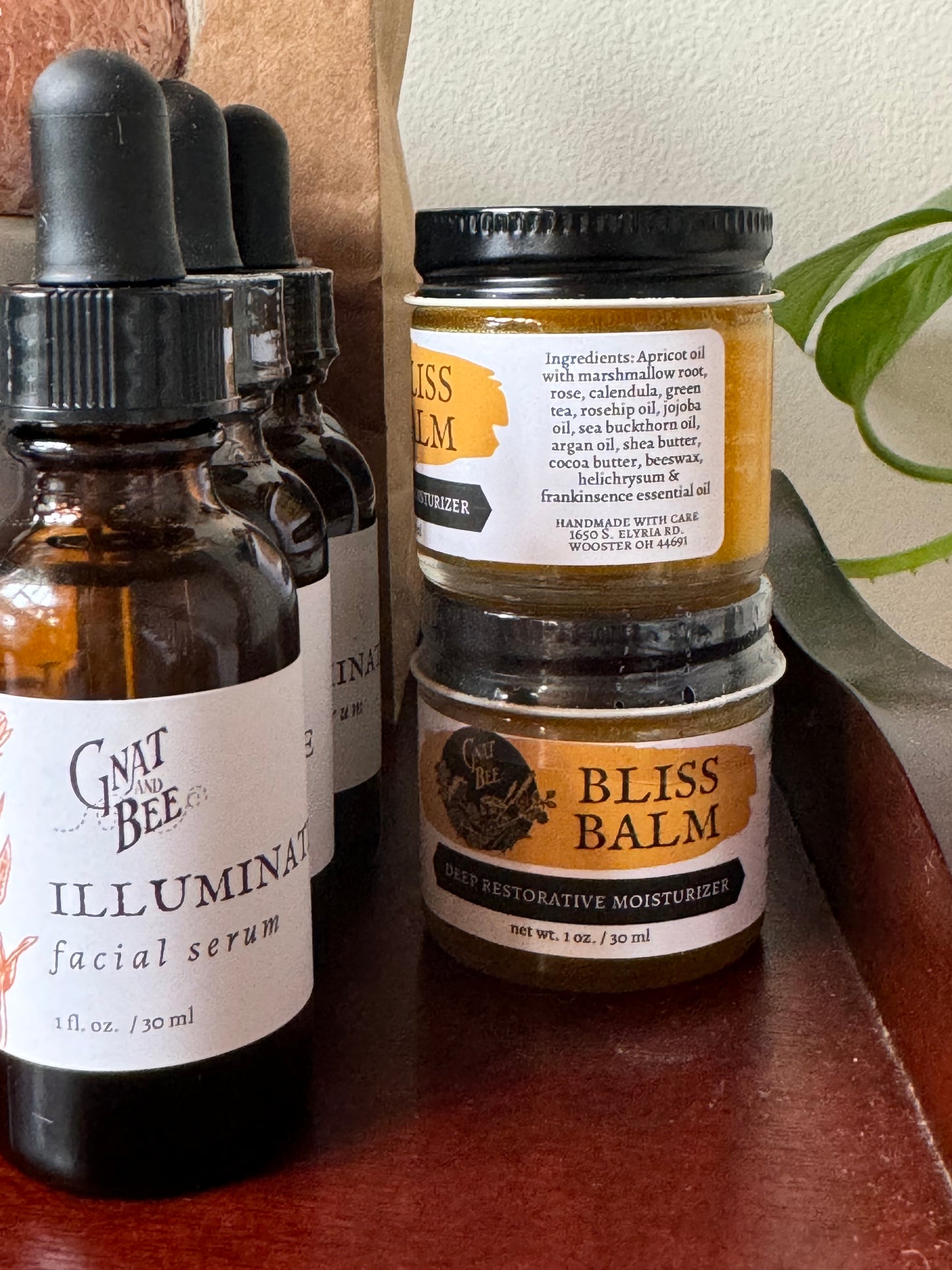 Gnat & Bee Bliss Balm- Natural Face Moisturizer