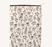 Ivory Pressed Floral Tablet Sleeve