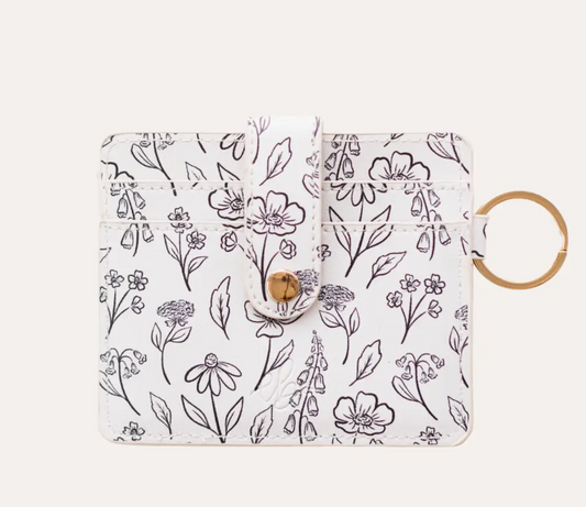 Pressed Floral Wallet