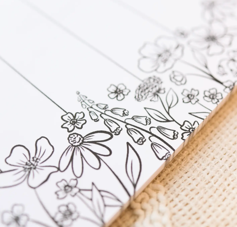 Pressed Florals Weekly Planner