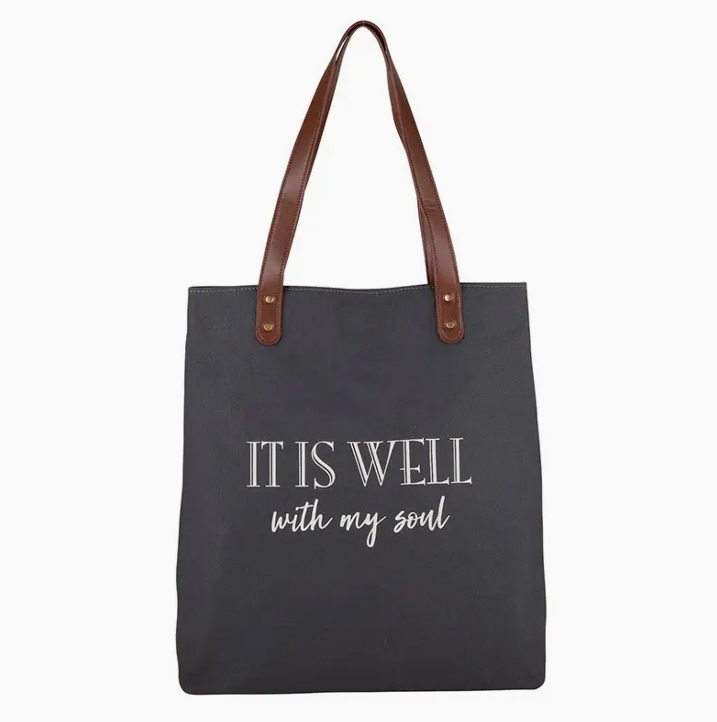 Canvas It is Well with My Soul Tote