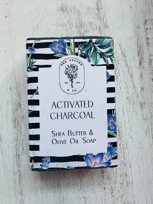 Activated Charcoal Shea Butter Soap